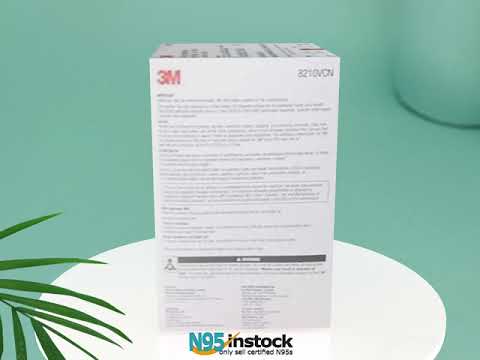 3M 8210vcn Orginal Box With Anti counterfeiting label